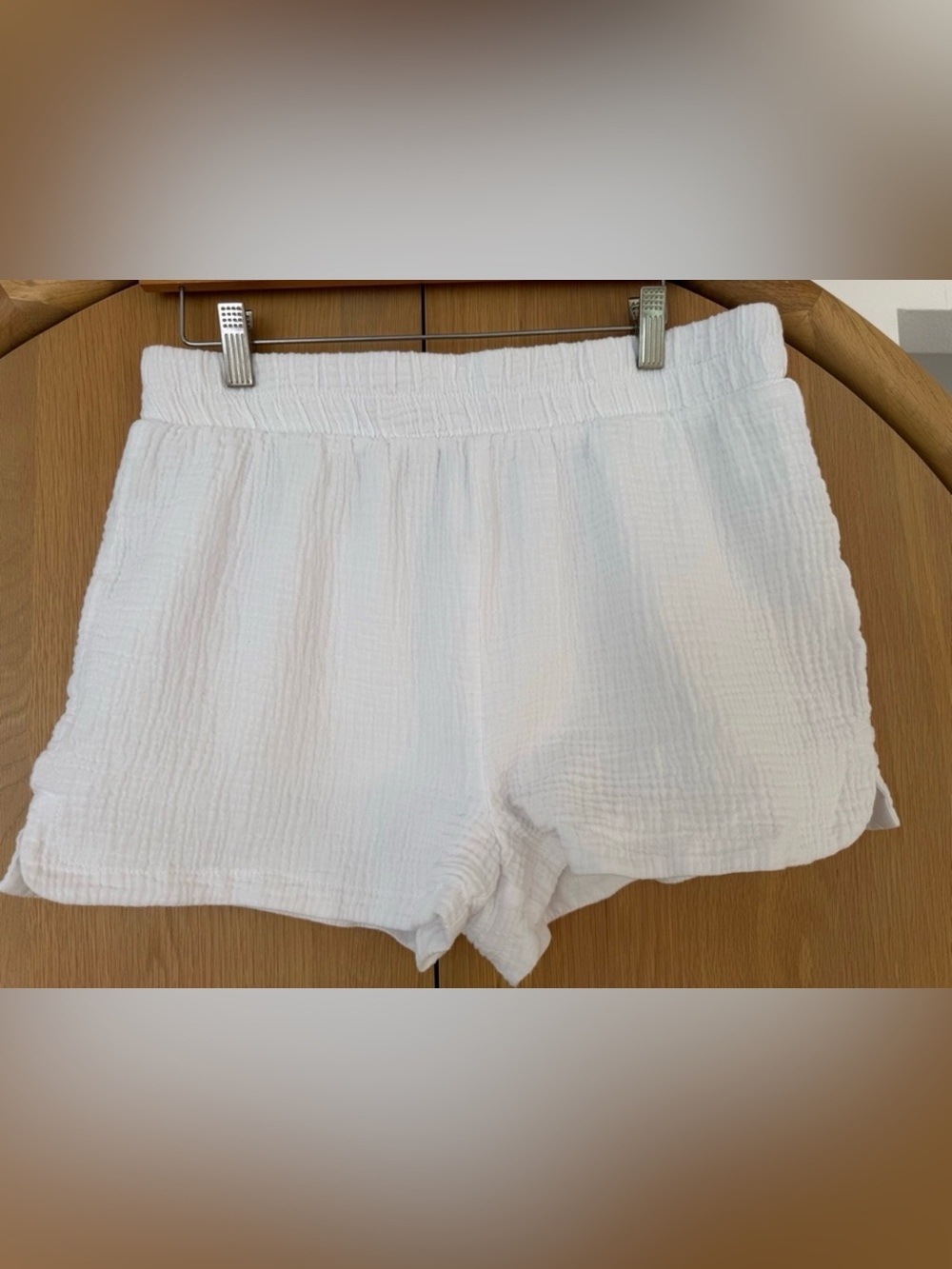 Z Supply White Gauze Women's Shorts Size L